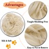 Sego Hairpiece, Hair Extension Bun Scrunchy, Messy Updo