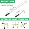 Xinjieda Pool Rest, Billiard Bridges Retractable Cue Stick with 3