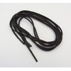Columbus Leather Shoe Laces, Robiki, Black, 35.4 inches (90 cm),