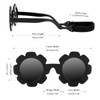 Baby Sunglasses with Strap, Cute Flower Polarized Sunglasses UV400 Protection