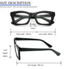 REAVEE REAVEE 3 Pack Oprah Style Reading Glasses Blue Light