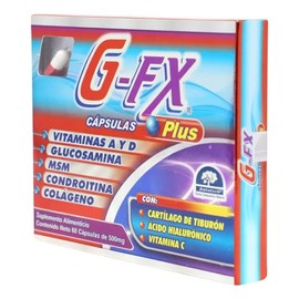 G-fx Plus Caja C/60 Reparador De Articulaciones Glucosamina