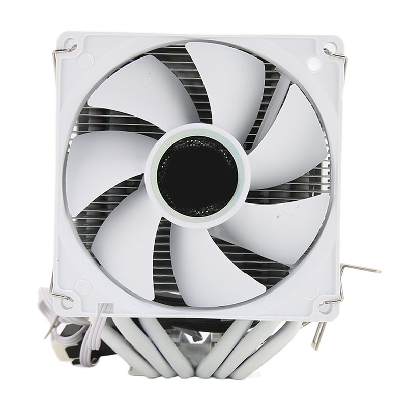 CPU Air Cooler 3.5in Dual Tower 6 Heat Pipes 3pin