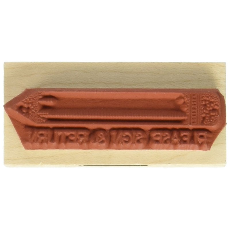 Hero Arts Mounted Rubber Stamp 1 x 2.5-inch Please Sign