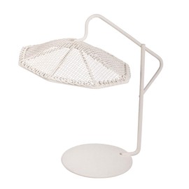 RAYHER 46068102 Parasol – 9,5x13x12,5 cm Self-Service Bag/Pack of 1, White