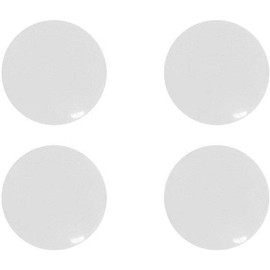 4 Pcs White Marathon Race Number Magnetic Race Bib Holders Running Fix Clips Buckle Running Waist Packs Sports Outdoors Accessories