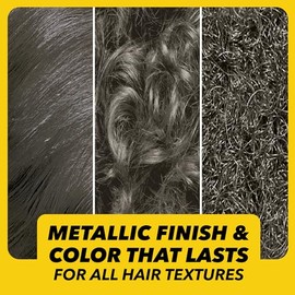 Got2b Metallics Permanent Hair Color, M72 Dusty Silver