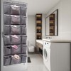 ANIZER Over The Door Hanging Shoe Rack Organizer with 6