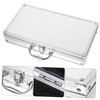 Mikinona Aluminum Alloy Toolbox Hard Shell Carrying Case Practical Storage