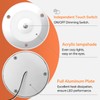 Obeaming 2 Pack 12V LED Ceiling Dome Light 400LM, 4.75"