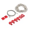 RiToEasysports RC Trailer Safety Chain,Metal Trailer Hook Tow Chain Tow