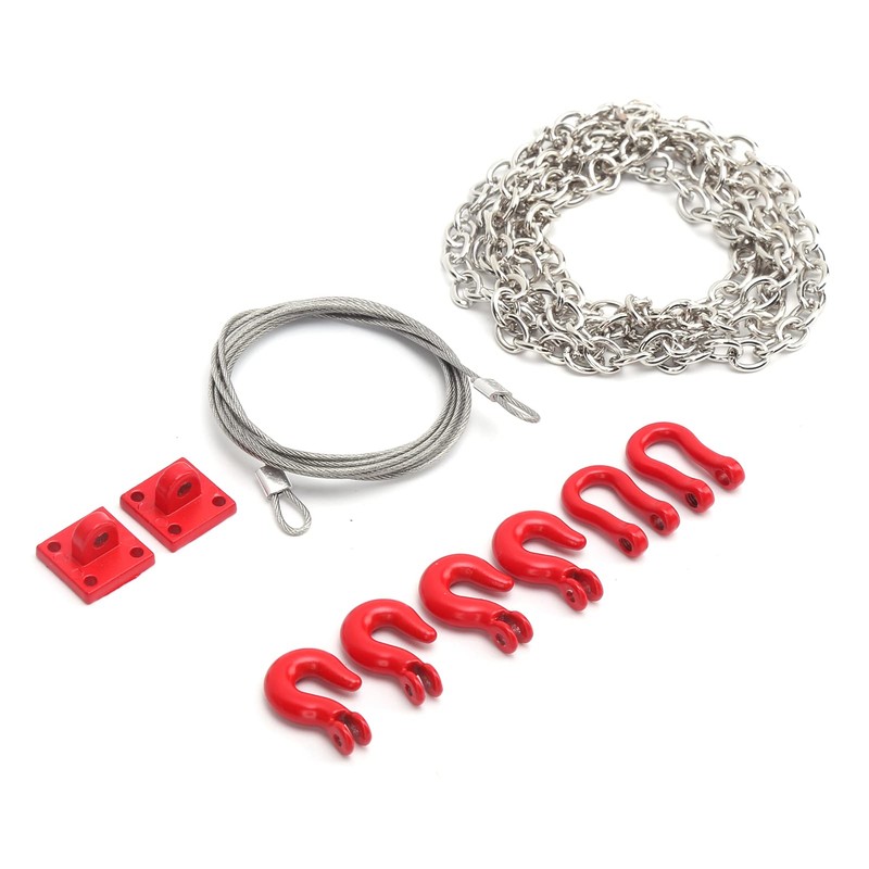 RiToEasysports RC Trailer Safety Chain,Metal Trailer Hook Tow Chain Tow