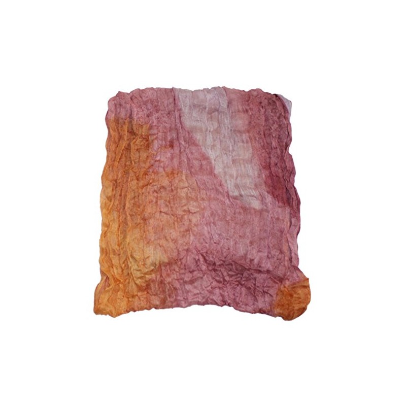 Ted and Jack - Watercolor Crinkle Scarf (Rose)