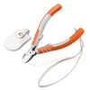 LEONTOOL 5-Inch Diagonal Cutting Pliers Machined Jaws Wire Flush Cutters