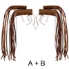 vogueteen Motorcycle Leather Brake Clutch Lever Fringe Long Tassels Grip