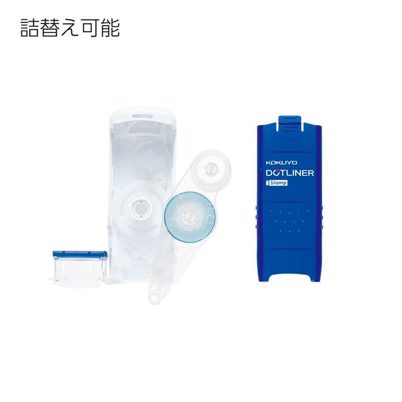 コクヨ スタンプのり ドットライナー スタンプ 詰め替え用テープ タ-D460-08