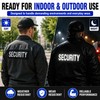 Mtgluk Security Patches 2 Pack, Hook and Loop Embroidered Patches,
