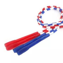 Sangse Seolmyung Chamjo 단체 구슬 긴 줄넘기 4M 택1 체육대회 운동회 대회 [파랑] Group Bead Long Jump Rope 4M Select 1 Sports Competition [Blue]