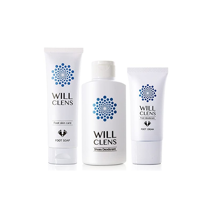 Will Cleanse Foot Scrub (Cream + Soap + Powder)