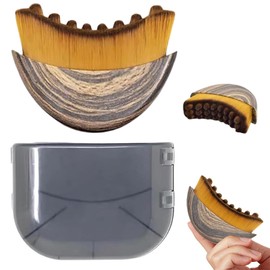 Dry Brushing Body Brush, Face Massager for Chin and Jawline Sculpting, Face Care Tool with Contour Design, Facial Massage Tool for Tension Relief and Lifted Appearance