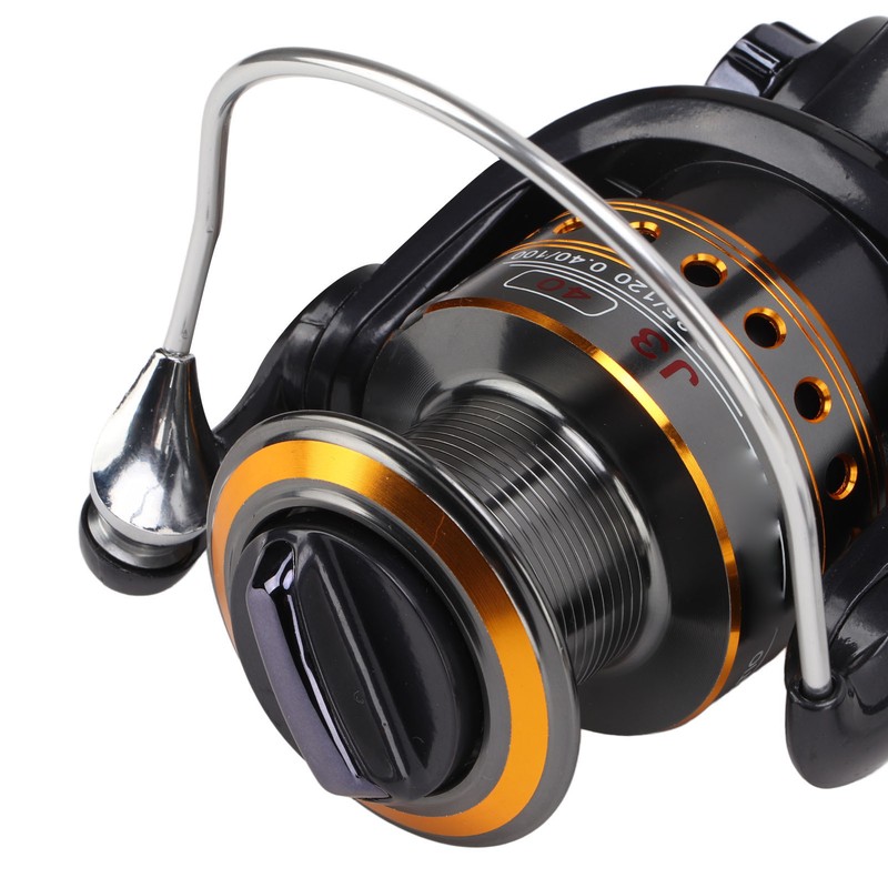 Dual Drag Spinning Reel Carp 7+1BB Fishing Wheel with Aluminium