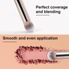 TEOYALL Eyeshadow Blending Brush, Soft Dense Synthetic Bristles Crease Brush