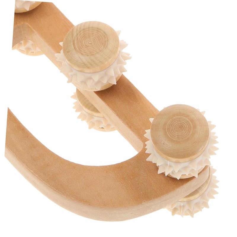 Gatuida 1pc Comfortable Roller Tool Hand Massaging Device for Neck