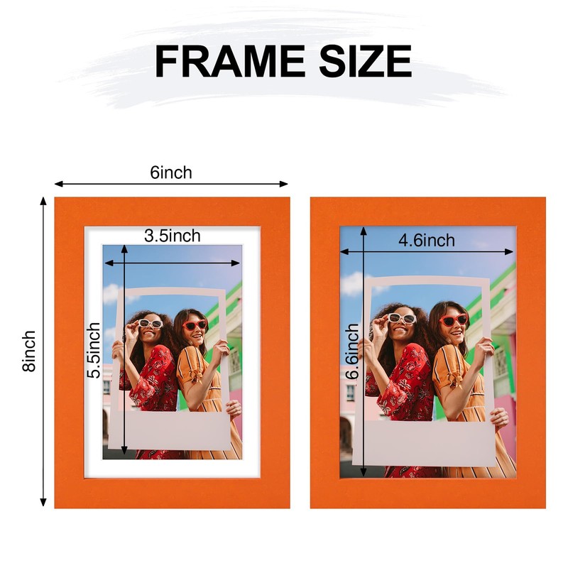 Vittanly 5x7 Picture Frame, Display Pictures 4x6 with Mat or