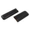 Cigar Case 2 Finger Moisturizing Faux Leather Portable Cigar Box