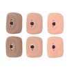 3 Pairs 3D Fake Eye Practice Skin Silicone Microblading Eyebrow