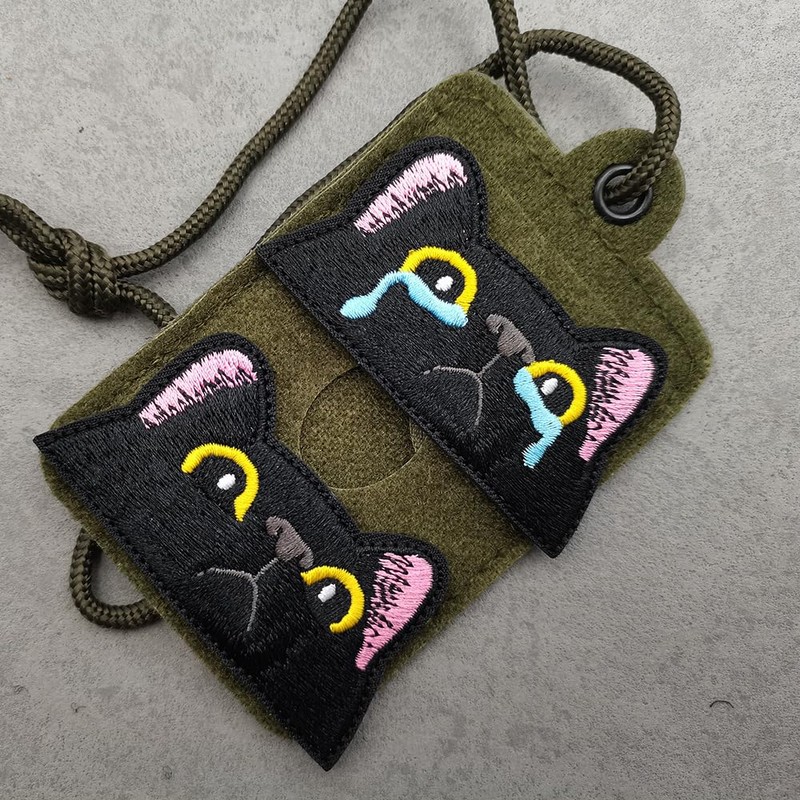 Phoenix Ikki Cat Cat Cute Animal Funny Embroidered Patch Patch