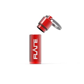 Flare Audio® Capsules (Red) - Keep your flare earplugs and hearing aids safe and well with our lightweight, durable and waterproof aluminium capsules