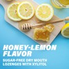 ACT Dry Mouth Lozenges With Xylitol, Sugar Free Honey-Lemon, 18