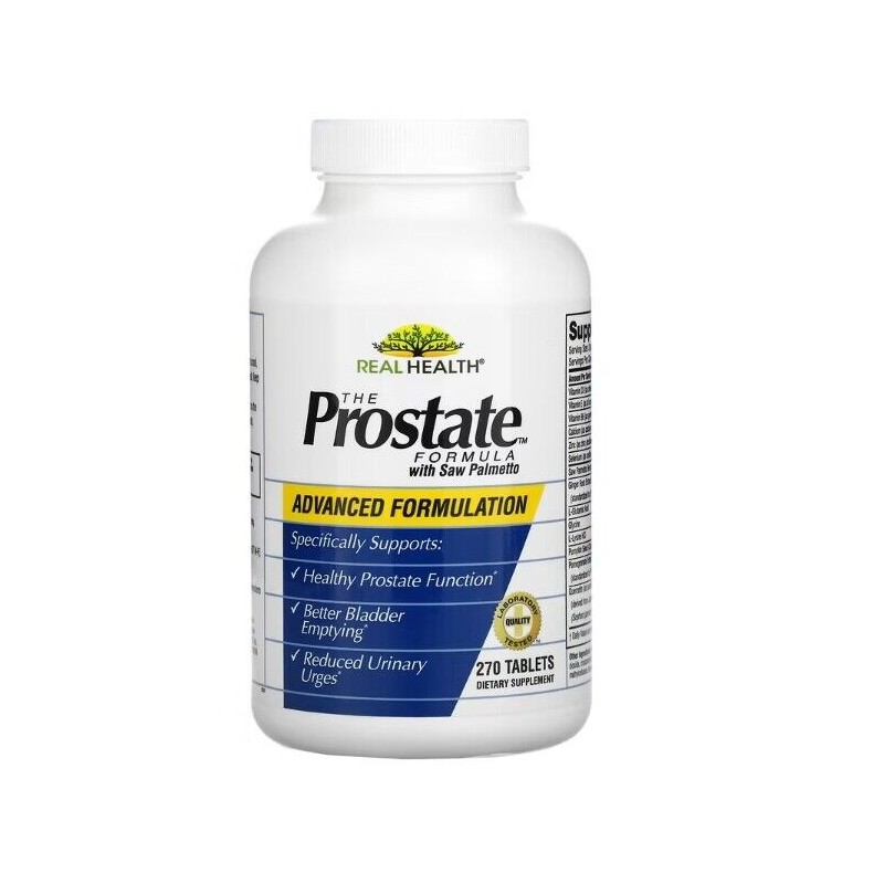 Real Health, 2 PACK, The Prostate Formula with Saw Palmetto,