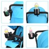 Accmor 2-in-1 Walker Cup Holder with Hook Set, Wheelchair Cup