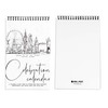 Inkdotpot Travel Perpetual Calendar, Important Dates to Remember- 6x9 Monthly