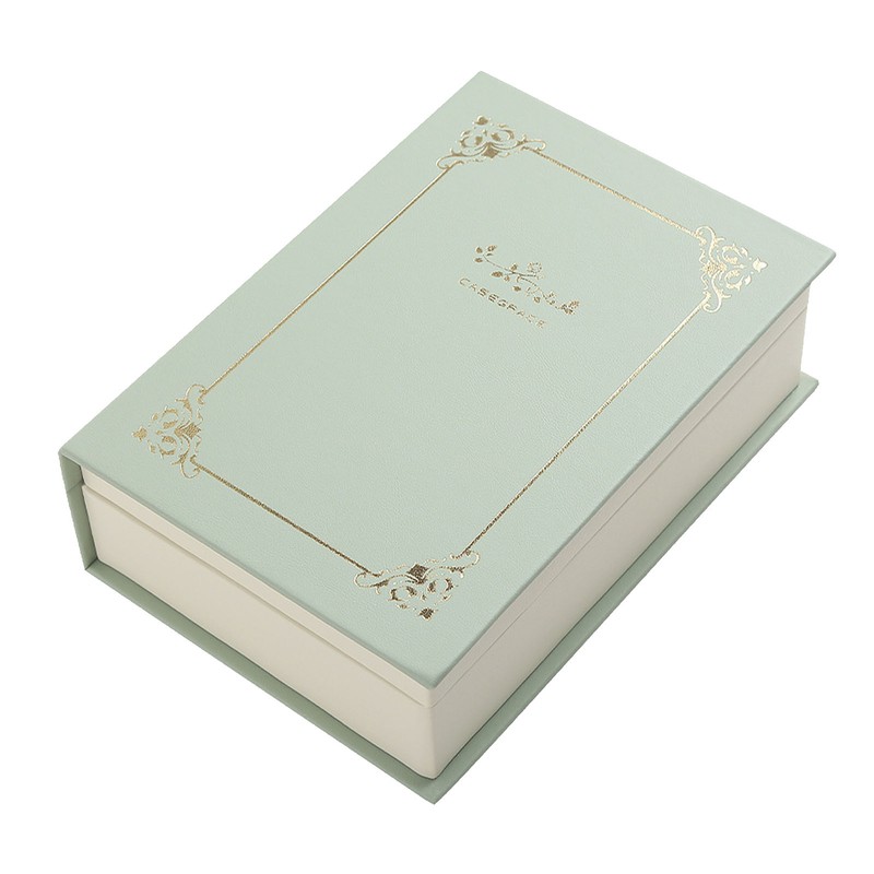Jewelry Box Magnetic Closure Double Sided Large Capacity Decorative PU