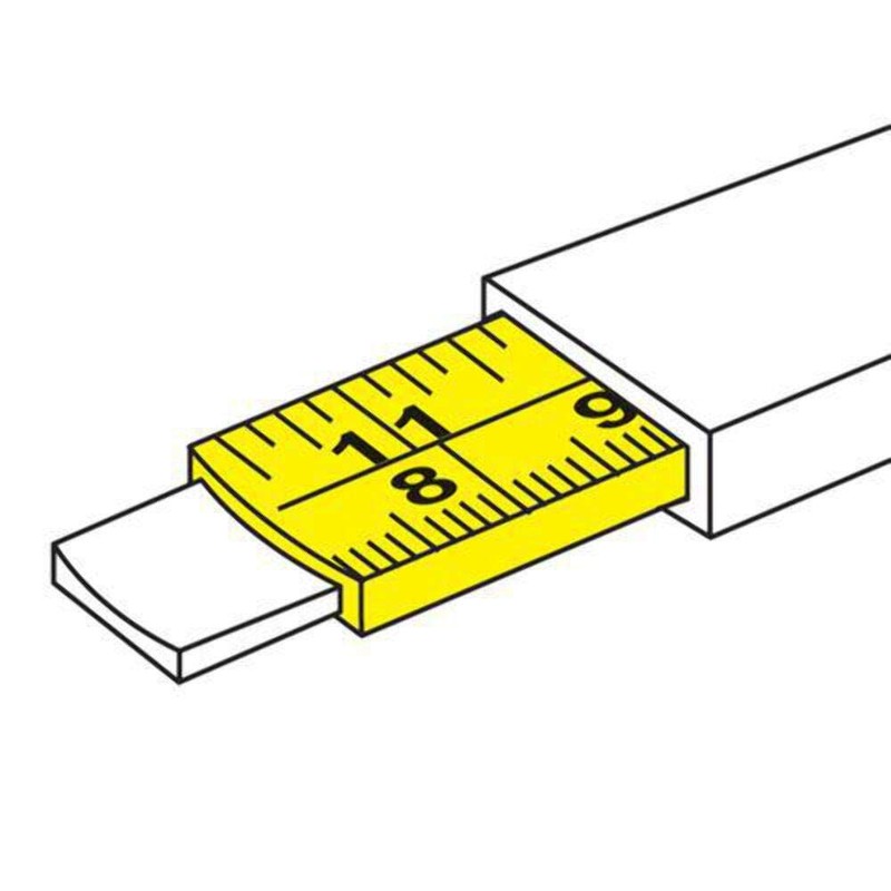 Silverline Measure Mate Tape 5m / 16ft x 19mm (868770)