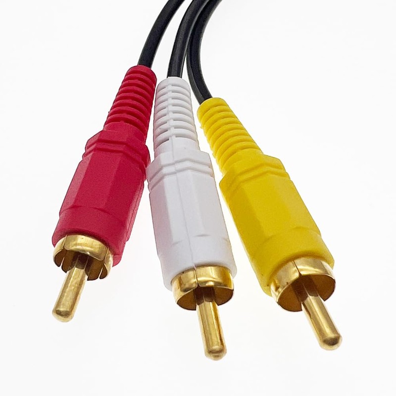 Hjiopkul 3RCA to 3RCA AV Cable 4.5 Meter 3 RCA