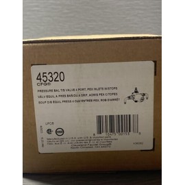 Cleveland Faucet Moen CFG 45320 Rough-in Cycling Valve with Stops PEX