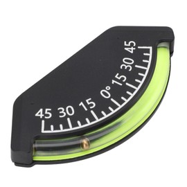 BTSEURY 45 Deg Inclinometer, Accurate Measurement Impact Proof Easy Install for Off Road Vehicle Truck RV Trailer Boat, 45 Deg Level Meter