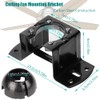 Ceiling Fan Mounting Bracket,AICWIOO Carbon Steel Sloped Cathedral Ceiling Canopy
