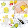 Acrylic Ice Cubes, 30 PCS Clear Fake Ice Cubes for