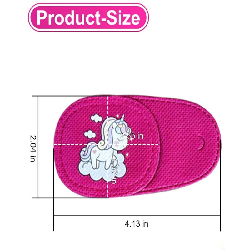 Mvwarj Eye Patches for Kids, 6 Pcs Girls Right Eye