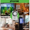 Generic 120V Mechanical Timer with Single Outlet for Aquarium, Grow