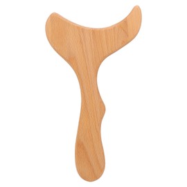 Gua Sha Board Men Women Wooden Ergonomic Muscle Relaxation Scraping Massage Tool for Lymphatic Drainage