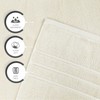 Eco Twist 4 Pc Bath Towel Set, 2 Bath Towel