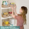 W&H 5 PCS Plastic Storage Boxes, Medium Kitchen Storage Boxes