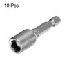 sourcing map 10pcs Hex Nut Driver Drill Bit 5/16" 6-Point