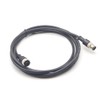 FOWIUNYE 6.56ft M12 4 Pins Male to Female Connector Cable,
